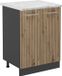 Vicco R-Line Keukenonderkast – 60 cm, WB Marmer Artisanaal eiken