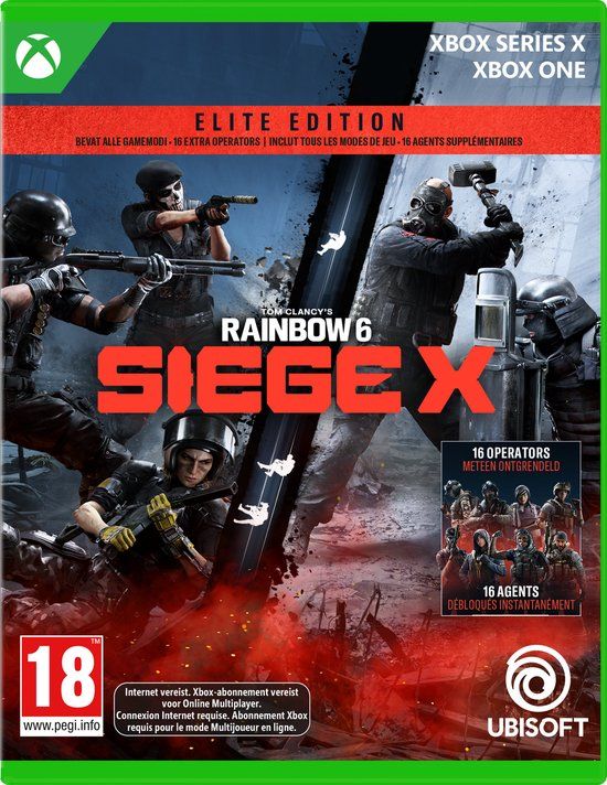 Rainbow Six Siege X - Elite Edition - Xbox Series X - Blu-ray