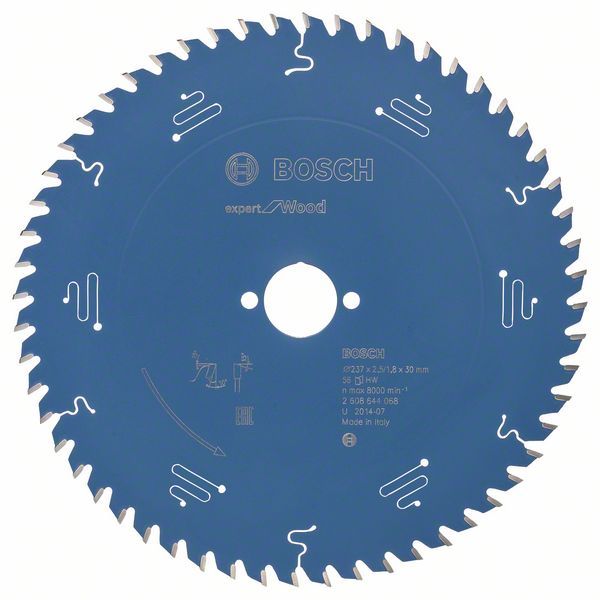 Bosch 2 608 644 068 Cirkelzaagblad - 8000 rpm - 1 stuk