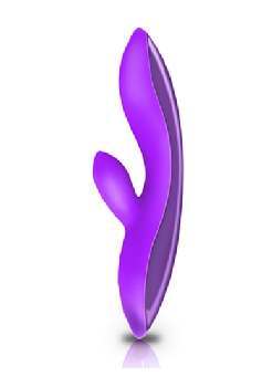 Topco Sales Climax Elite - Climax Elite - ELLE 9x Silicone Wand - Purple