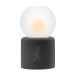 Solstickan Design Photophore Globe Ø9,5x17 cm Gris foncé