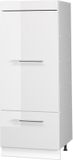 Vicco Opbergkast Fame-Line, Wit Hoogglans/Wit, 60 cm