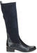 Caprice Kania Leather Boots Dark Blue
