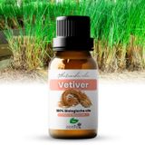 Zenful Vetiver olie - 100% Puur - Biologisch - Natuurlijk - Geur - Etherische olie - 10ml
