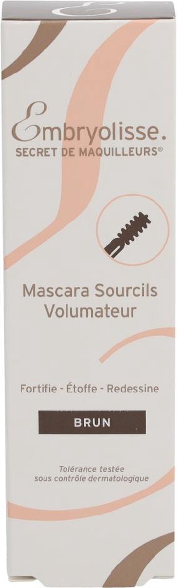 Embryolisse Brow Volumizing Mascara Deep Brown 5 Ml