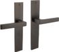 Intersteel Deurkruk Hera op schild 245x45 mm blind antracietgrijs