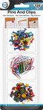 DID Punaises/paperclips - Multi - 120x stuks - kantoor - prikbord - diverse soorten - voordeel set