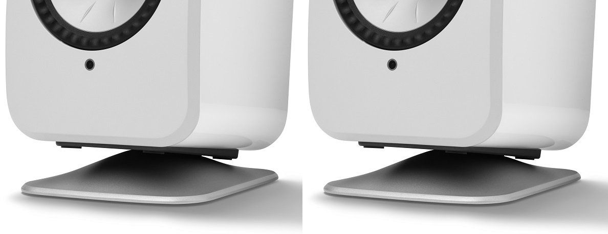 KEF P1 Desk pad tafelstandaard - Zilver (per paar)