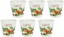 La Porcellana Bianca set van 6 glazen voor koffielikeur 75 ml P012715CAFZ