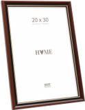 Deknudt Frames Fotolijst S407H2 - Hout - Bruin - Gouden Biesje - 20x30 cm