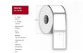 Capture Label 102 x 152 mm, Core 76 mm
