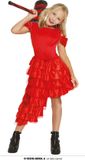 Fiestas Guirca Furie Espagnole Paola Robe Filles Rouge Polyester Taille 116
