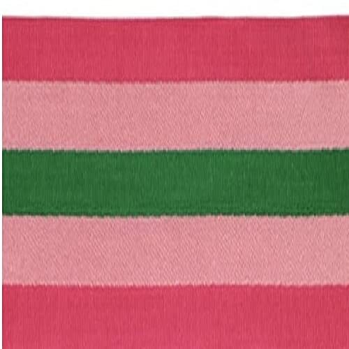 Kuny 30188-0025-0003 lint, 0003 roze/groen, 20 m x 25 mm