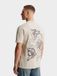 Cast Iron T-shirt met ronde hals en korte mouwen - Grijs - XXL