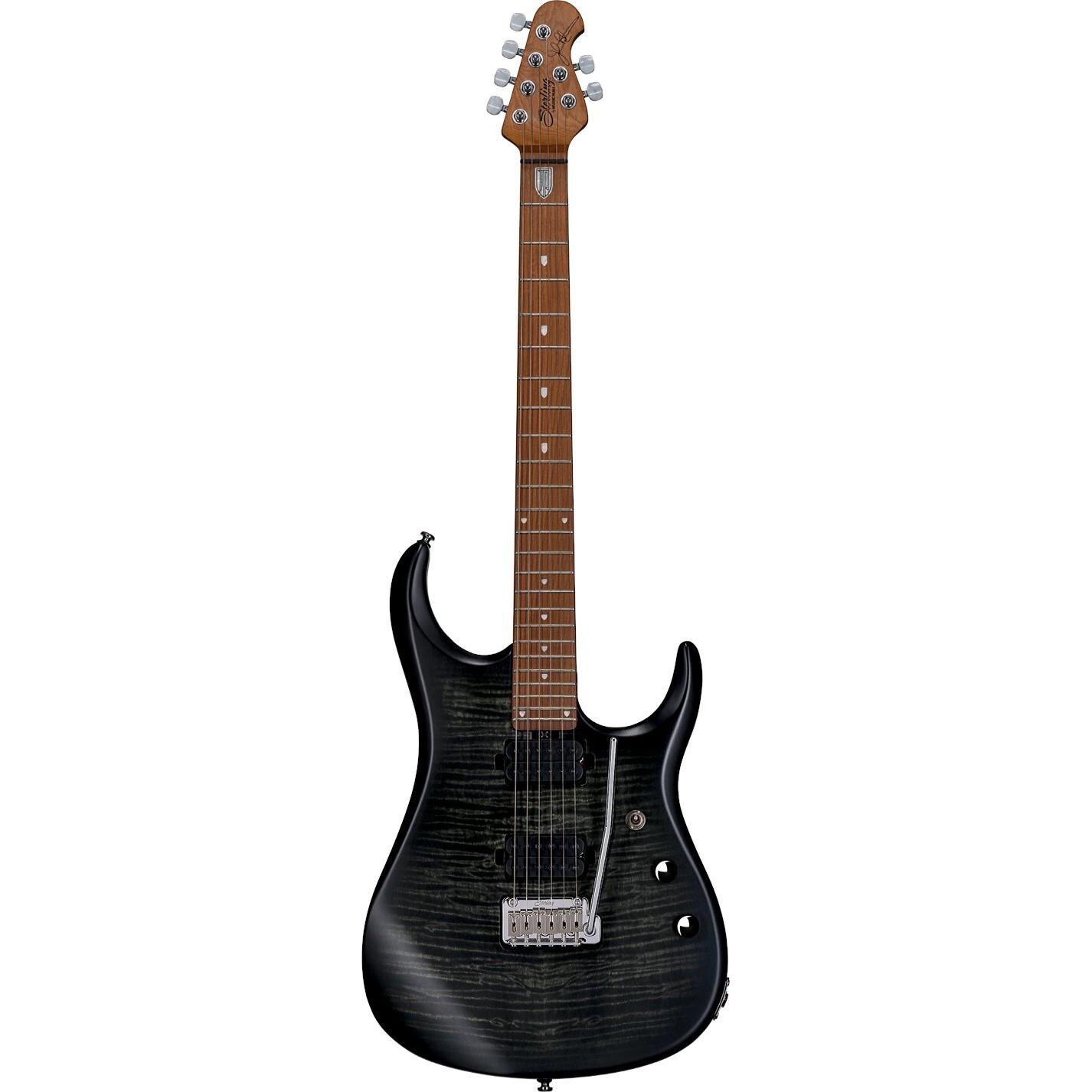 Sterling by Music Man JP150 John Petrucci Signature Trans Black Satin