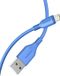 Innostyle Oplaadkabel iPhone - Kabel lightning naar usb - MFI Kabel Voor iPhone 11/12/13/14 - 1.5 meter - Blauw