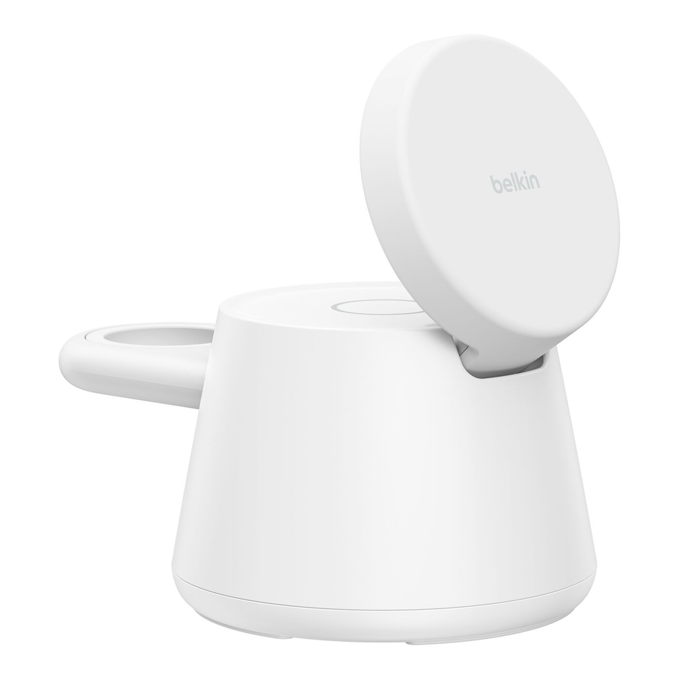 Belkin WIZ052kqWH 3-in-1 Draadloos Oplaadstation met USB-C Poort voor Smartphone, Headset, Smartwatch - Wit