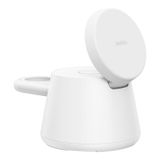 Belkin WIZ052kqWH 3-in-1 Draadloos Oplaadstation met USB-C Poort voor Smartphone, Headset, Smartwatch - Wit