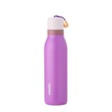 Owala FreeSip Twist Geïsoleerde Roestvrijstalen Waterfles met Rietje, BPA-vrij, 18 oz, Paars (California Grapevine)