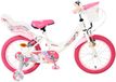 Ngk Volare Unicorn Kinderfiets - Meisjes - 16 inch - Wit - Twee Handremmen
