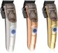 Gamma+ X-Ergo tondeuse - Professional modular clipper - Chrome/Rose/Gold