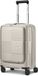 Redolz Essentials 17 2.0 4 wielen Valise cabine 55 cm compartiment pour ordinateur portable avec soufflet d'extension - Bagage rigide - Serrure TSA - gris clair