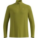 Odlo Essential 1/2 Zip Hardloopshirt Heren-groen, Maat M