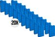 DULA Koelelementen voor koelbox - blauw - 20 stuks - 400 gram - 16x9x3,2cm