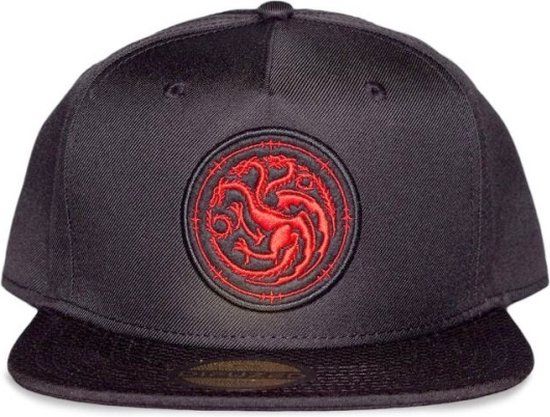 Game Of Thrones Snapback Pet House Targaryen - House Of The Dragon Zwart