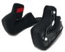 Nolan N60-5, coussinets de joue, couleur: Noir/Rouge, taille: M