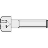 TOOLCRAFT 888029 Vis à tête cylindrique M2 16 mm six pans creux (Allen) DIN 912 Acier 1 pièce(s)