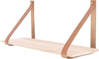 TAK Design Shelfie Boekenplank - Incl. Leer - Hout - 20 x 60 cm - Bruin