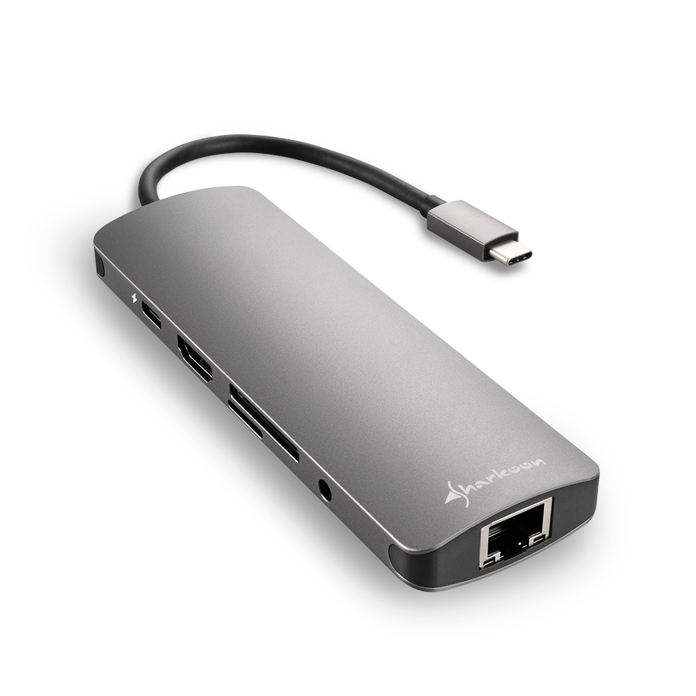 Sharkoon USB 3.0 Type C Combo Adapter