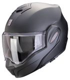 Scorpion Exo-Tech Evo Pro Solid Matt Pearl Zwart Systeemhelm Maat S