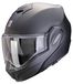 Scorpion Exo-Tech Evo Pro Solid Matt Pearl Zwart Systeemhelm Maat S