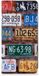 B2Ctelecom Samsung Galaxy A25 Book Case Kunstleer/Siliconen/TPU Kentekenplaten Auto's