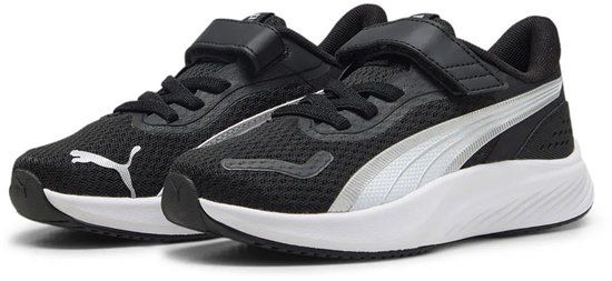 Puma Kinder Schuhe Low Pounce Lite AC+ PS 311650 Puma Black-Puma White-Puma Silver-29