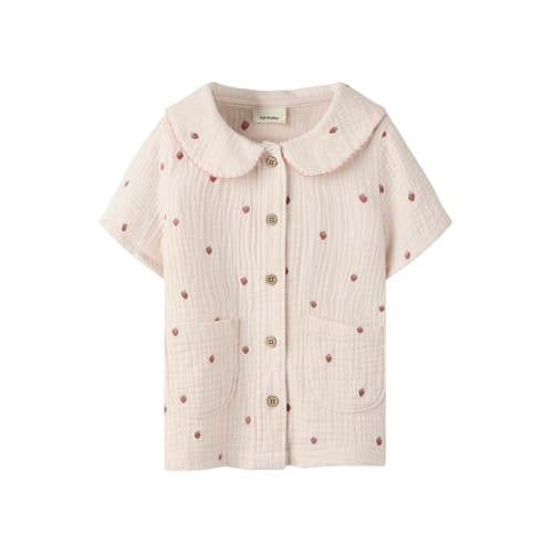 LIL' ATELIER MINI blouse lichtroze