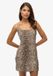 Superdry - Mini-slipdress met schuine snede - Dames - Jurken - Viscose - Mouwloos - diagonal leopard - UK8-EU36