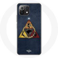 Maniacase Hoesje voor Xiaomi Mi 11 Lite Game of Thrones Seizoen 8 De IJzeren Troon Driehoek Logo Baratheon Lannister Stark en Targaryen