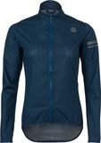 AGU Ultralight - Regenjas Dames - Wielrenjack - Blauw - Onder 100 gram - Opvouwbaar - Getapete naden - S