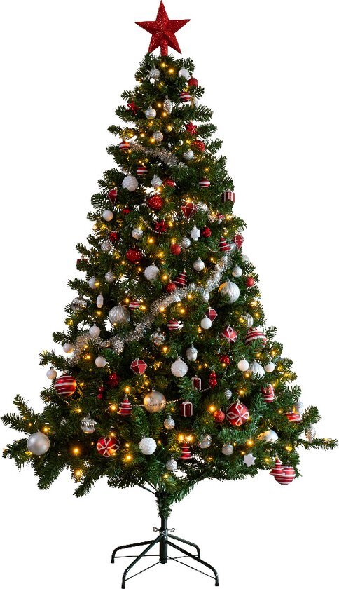 Everlands Imperial Pine Kerstboom 180cm Met Deco