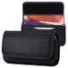 Étui à clip universel avec porte-cartes Oxford - 6,9-7,2 - noir