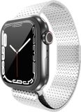 Strap-it Luxe Milanese band - Zilver - RVS staal