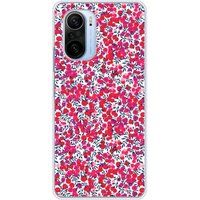 Xiaomi Poco F3 / Poco F3 Pro Bedrukt siliconen hoesje - liberty wiltshire rouge
