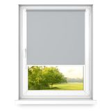 Fart Produkt Verduisteringsrolgordijn Zonder Boren - Maanlichtgrijs, 1200x1000mm