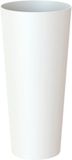 Merkloos Hoge Bloempot 80 cm Wit