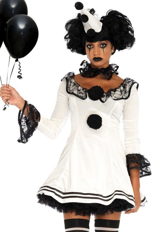 Leg Avenue Pierrot Clown Jurkje