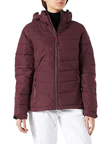 killtec Dames Skane Wmn Quilted Jckt A jas in dons-look met afritsbare capuchon