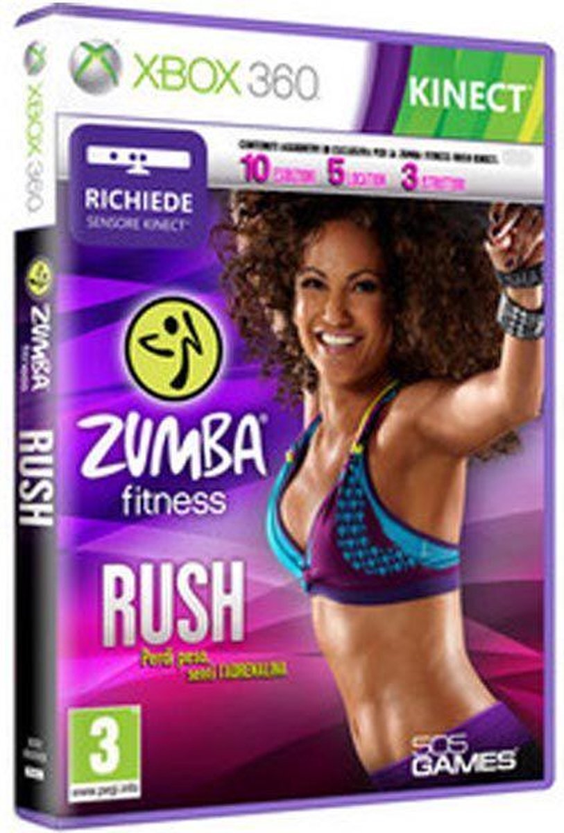 505 Games Zumba 2, Fitness Rush (Kinect) Xbox 360 Xbox 360